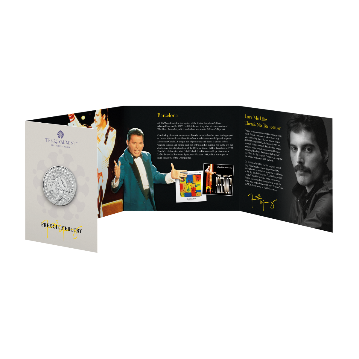 Freddie Mercury 2025 - £5 Coin – Freddie Mercury US Freddie Mercury 2025 - £5 Coin – Freddie Mercury US