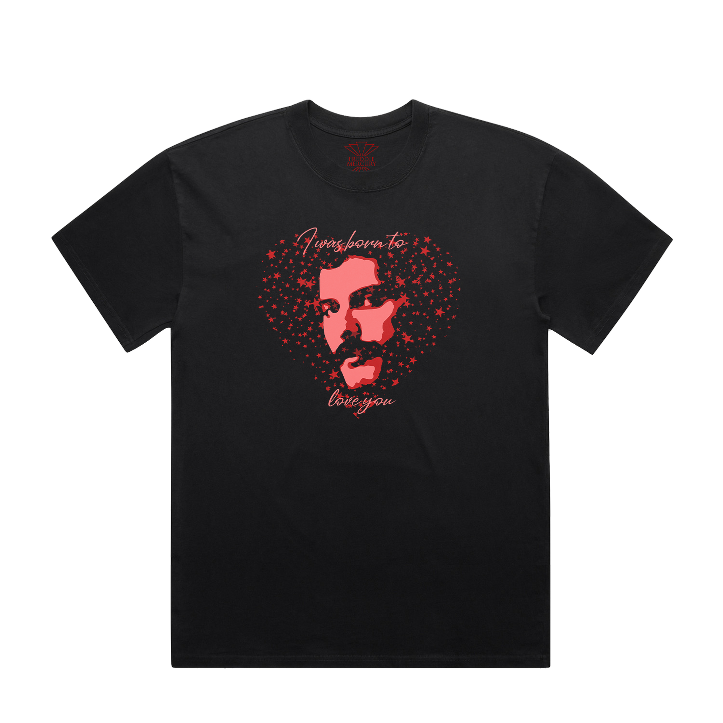 Freddie Mercury "I Was Born to Love You" Black T-Shirt