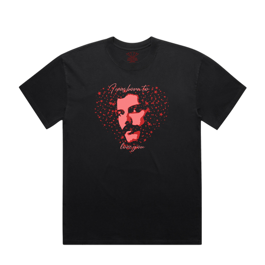 Freddie Mercury "I Was Born to Love You" Black T-Shirt