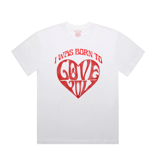 Freddie Mercury "I Was Born to Love You" White T-Shirt
