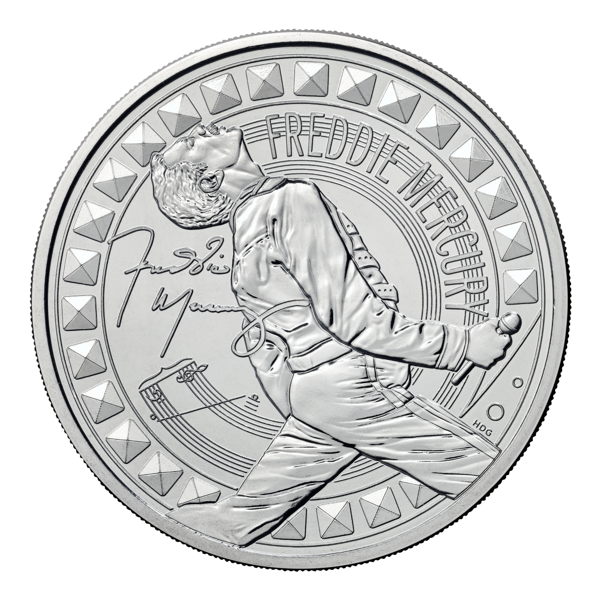 Freddie Mercury 2025 - £5 Coin